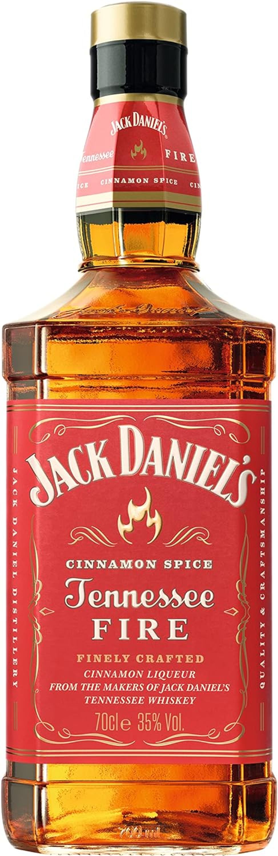 Jack Daniel's Tennessee Fire 0,7l, alk. 35 tilavuusprosenttia.