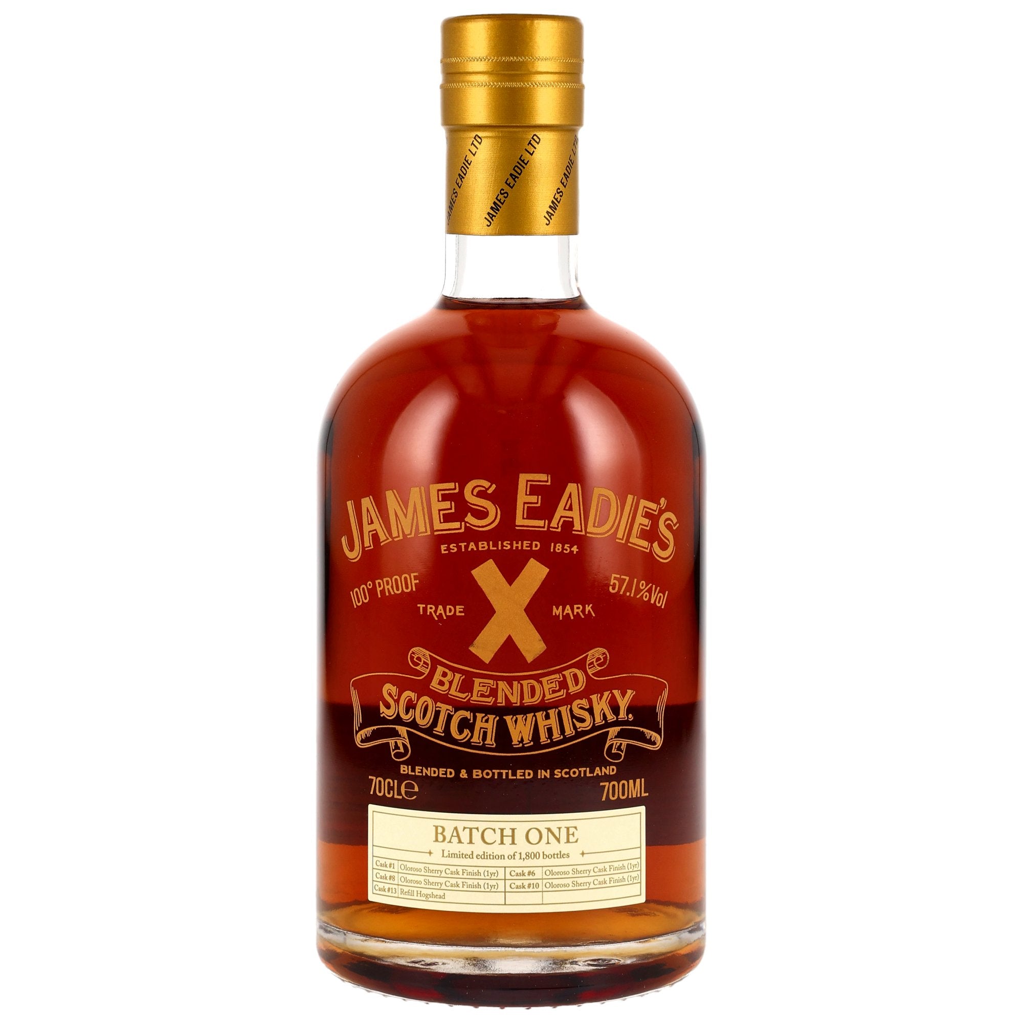 James Eadie's Trade Mark X 100 Proof 0,7l, alc. 57,1 Vol.-%