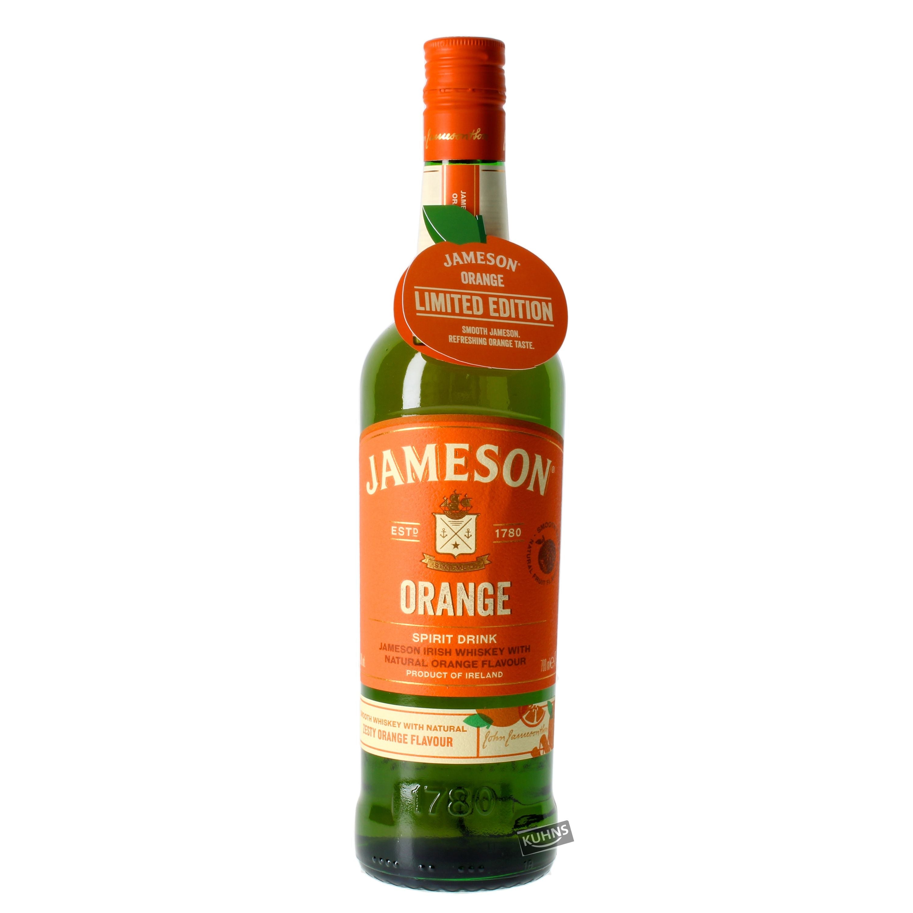 Jameson Orange Spirit Drink, 0.7l, alc. 30% by volume