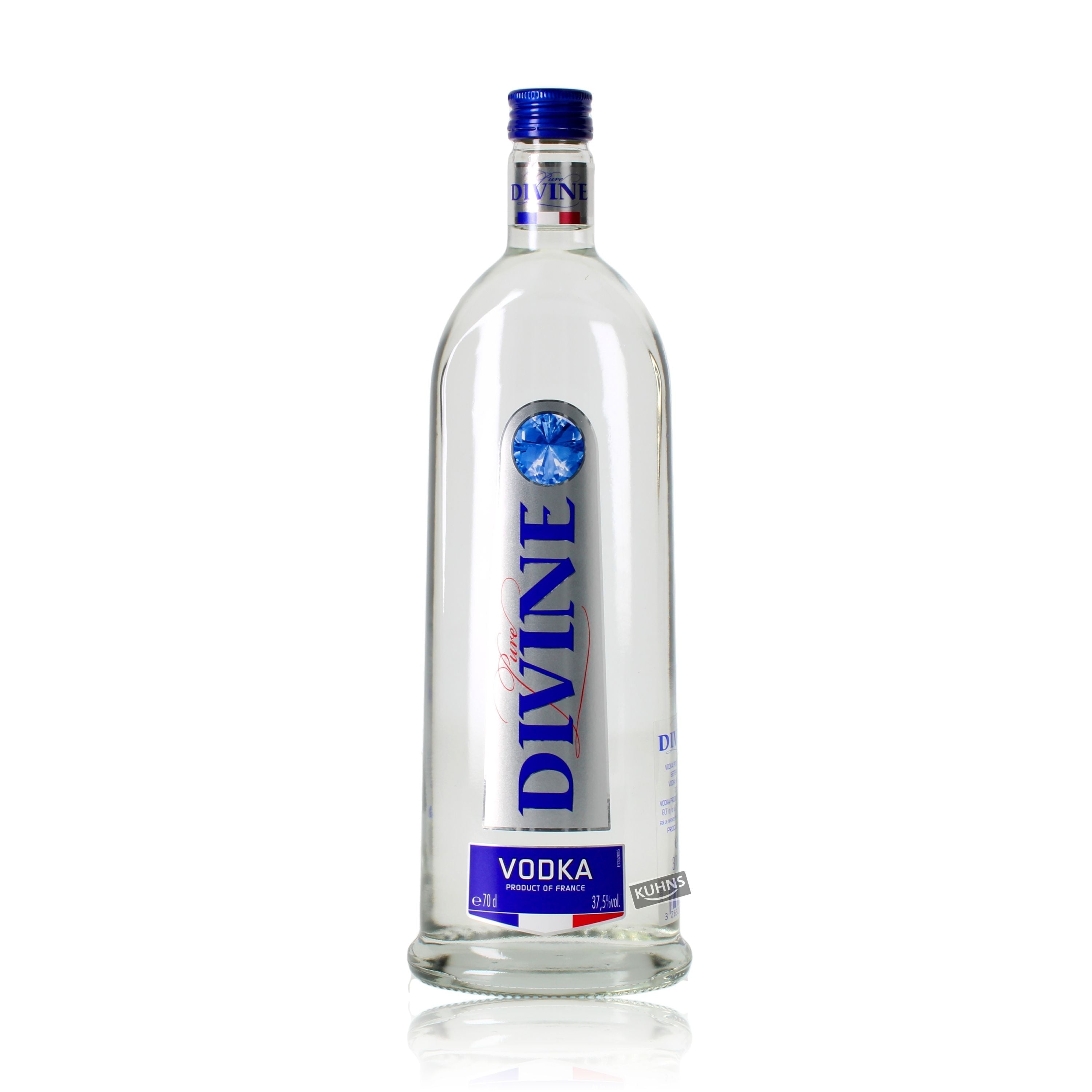 Jeltsin Pure Divine Vodka 0,7l, alk. 37,5 tilavuusprosenttia, vodka Ranska
