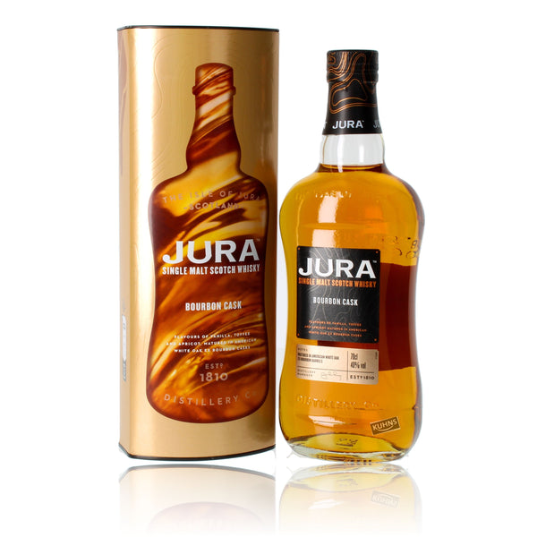 Jura Bourbon Cask Single Malt Scotch Whisky 0,7l, alk. 40 % tilavuudesta