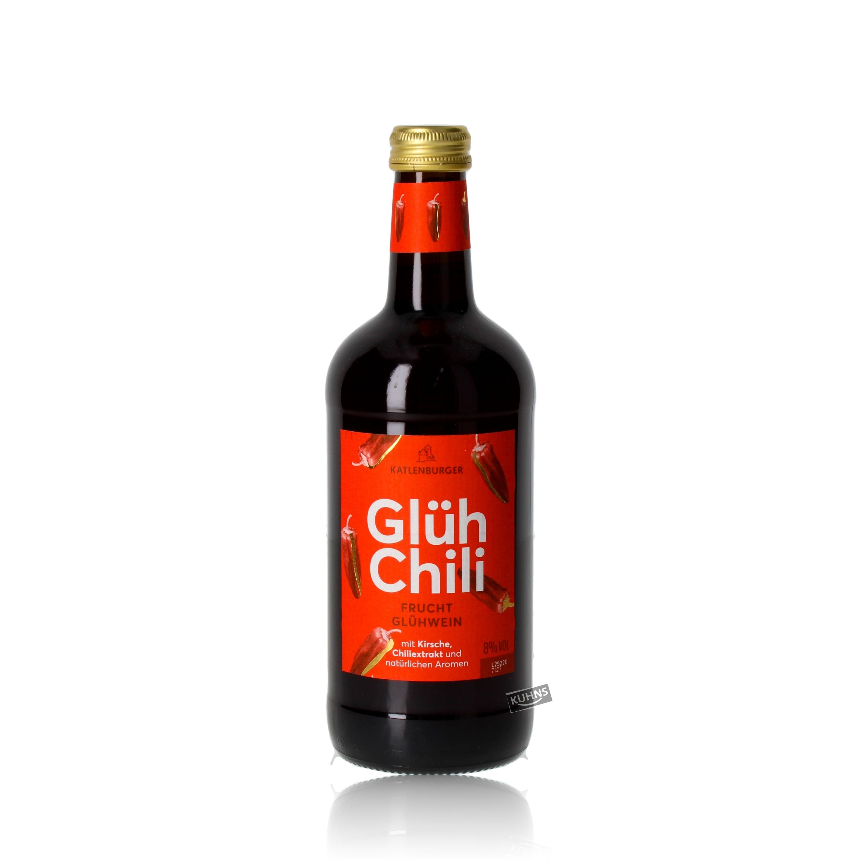 Katlenburger Glüh Chili Fruchtglühwein 0,5l, alc. 8 Vol.-%