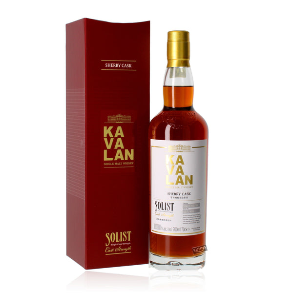 Kavalan Solist Sherry Cask 0,7l, alc. 58,6 Vol.-%