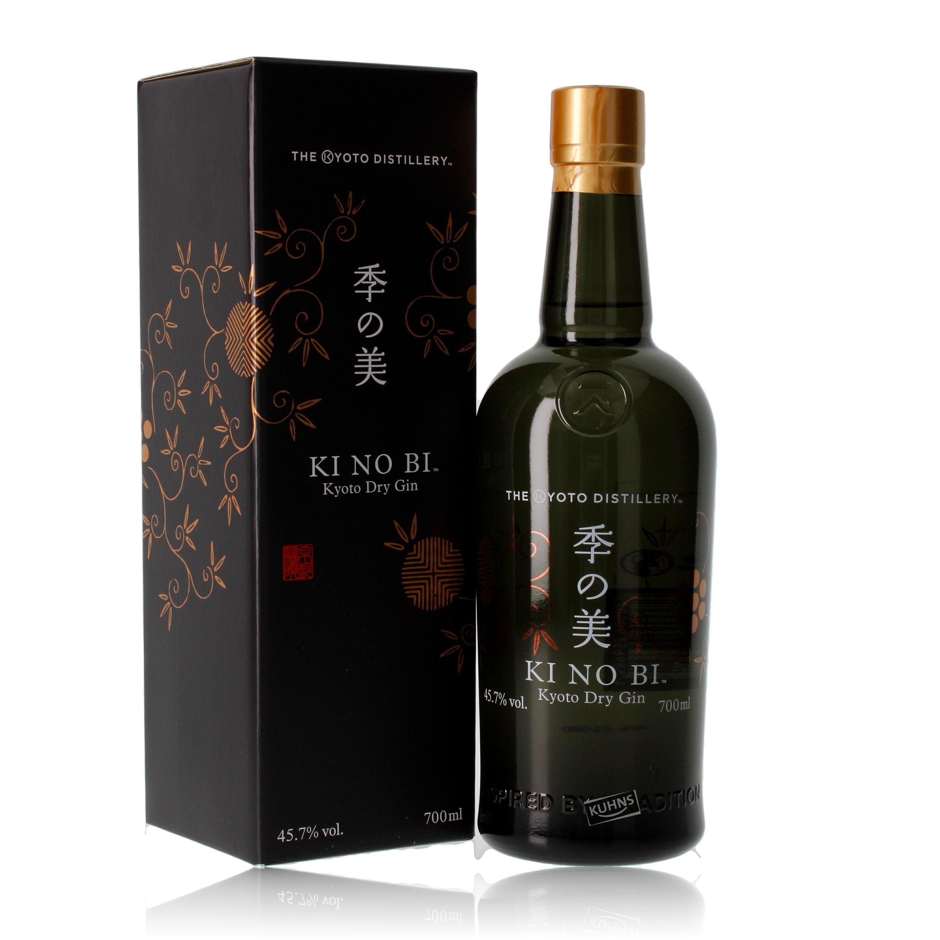 KI NO BI Kyoto Dry Gin 0,7l, alc. 45,7 Vol.-% Gin Japan