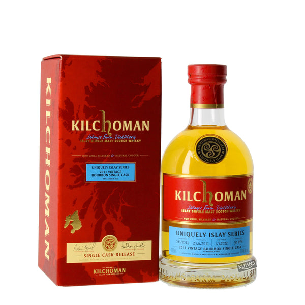 Kilchoman 2011 Bourbon Single Cask 0.7l, alc. 53.4 Vol.-%