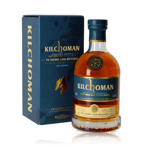 Kilchoman PX Sherry Cask Matured 2023 0,7l, alk. 50 tilavuusprosenttia