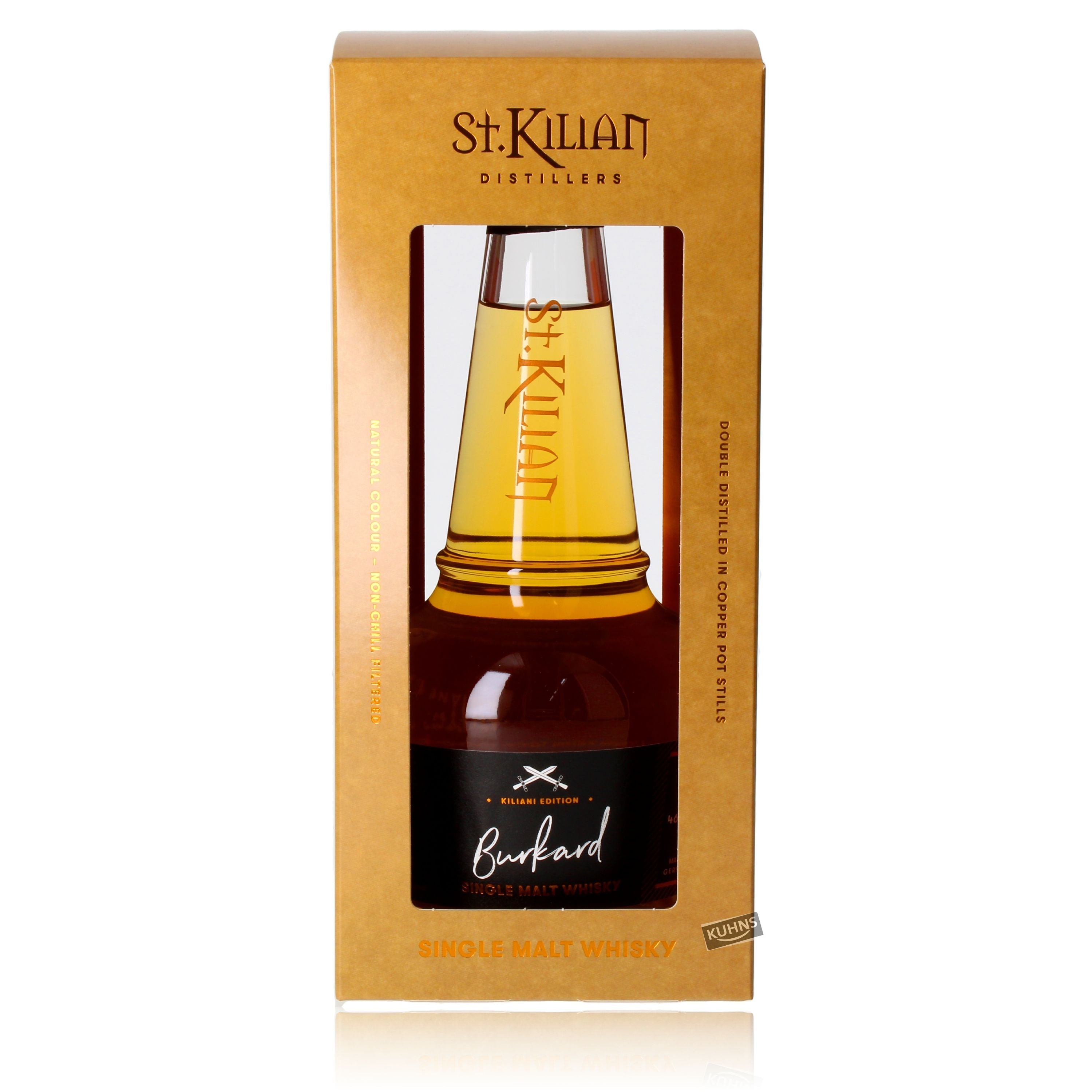 St. Kilian Kiliani Edition – Burkard Single Malt Whisky 0,5l, alk. 46 % tilavuudesta