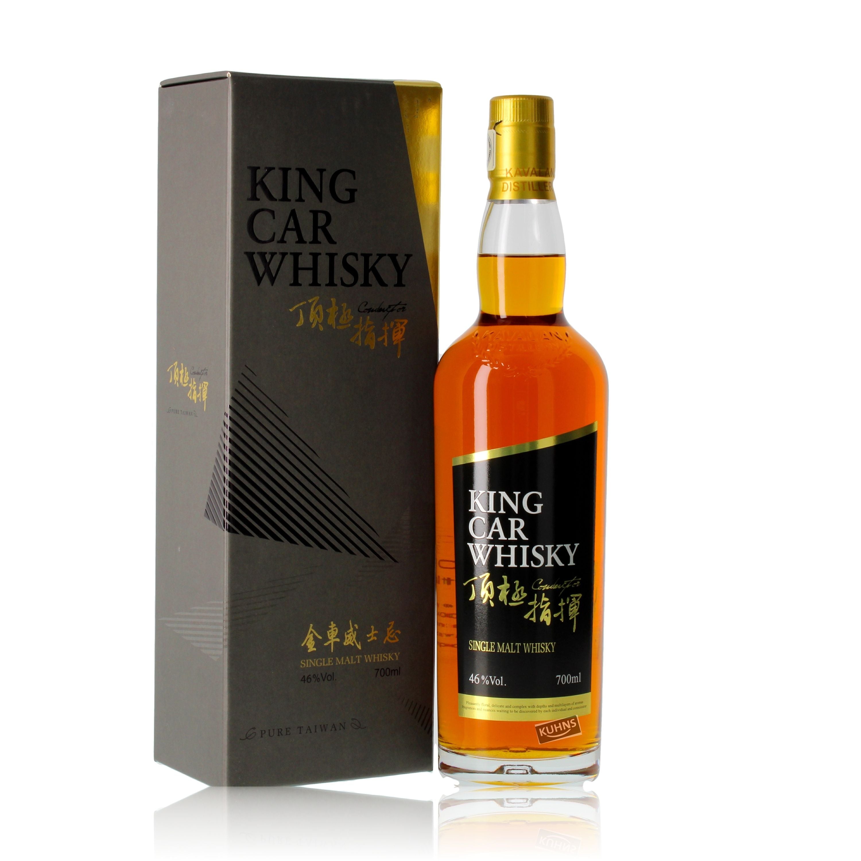 Kavalan King Car Conductor Taiwanese Single Malt Whisky, 0,7l, alc. 46 Vol.-%