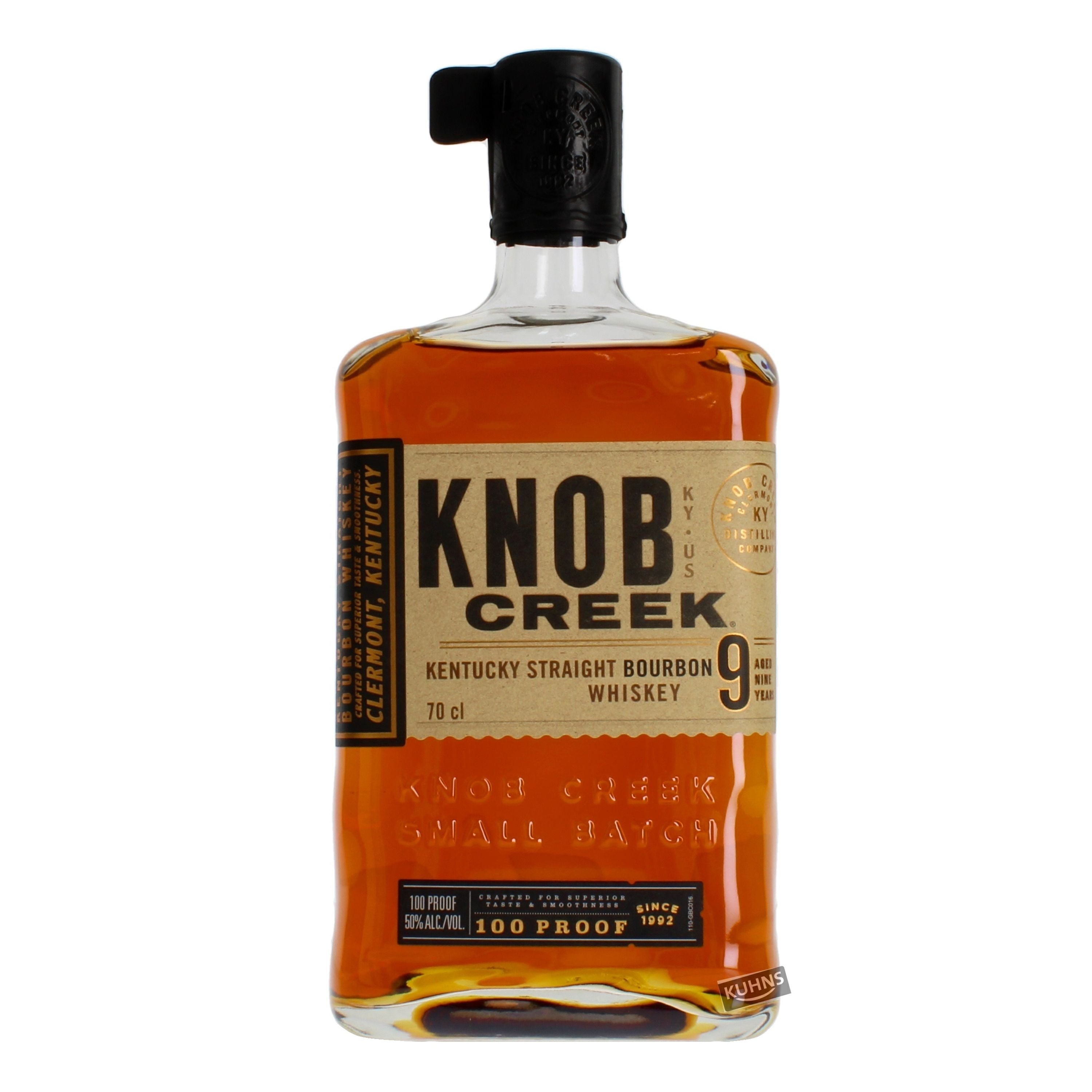 Knob Creek 9 Jahre Kentucky Straight Bourbon Whiskey, 0,7l, alc. 50 Vol.-%