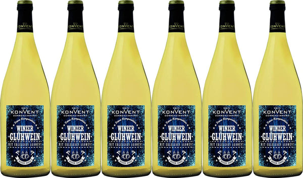 Wein-Konvent Winzer Glögi Valkoinen 6x1.0l, alk. 12,7 tilavuusprosenttia, glögi Saksa