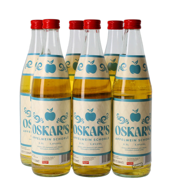 OSKAR`S cider spritzer 6x0.5l, alc. 3.8% by volume