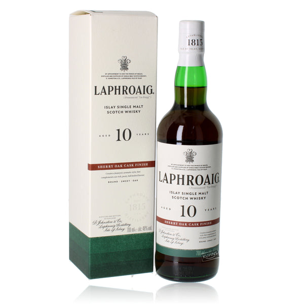 Laphroaig 10 years Sherry Oak Finish 0.7l, alc. 48 Vol.-%