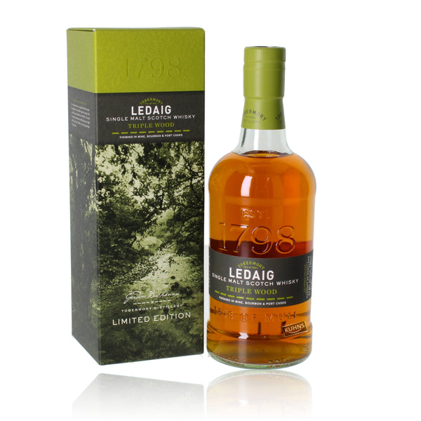 Ledaig Triple Wood 0,7l, alc. 53,8 Vol.-%