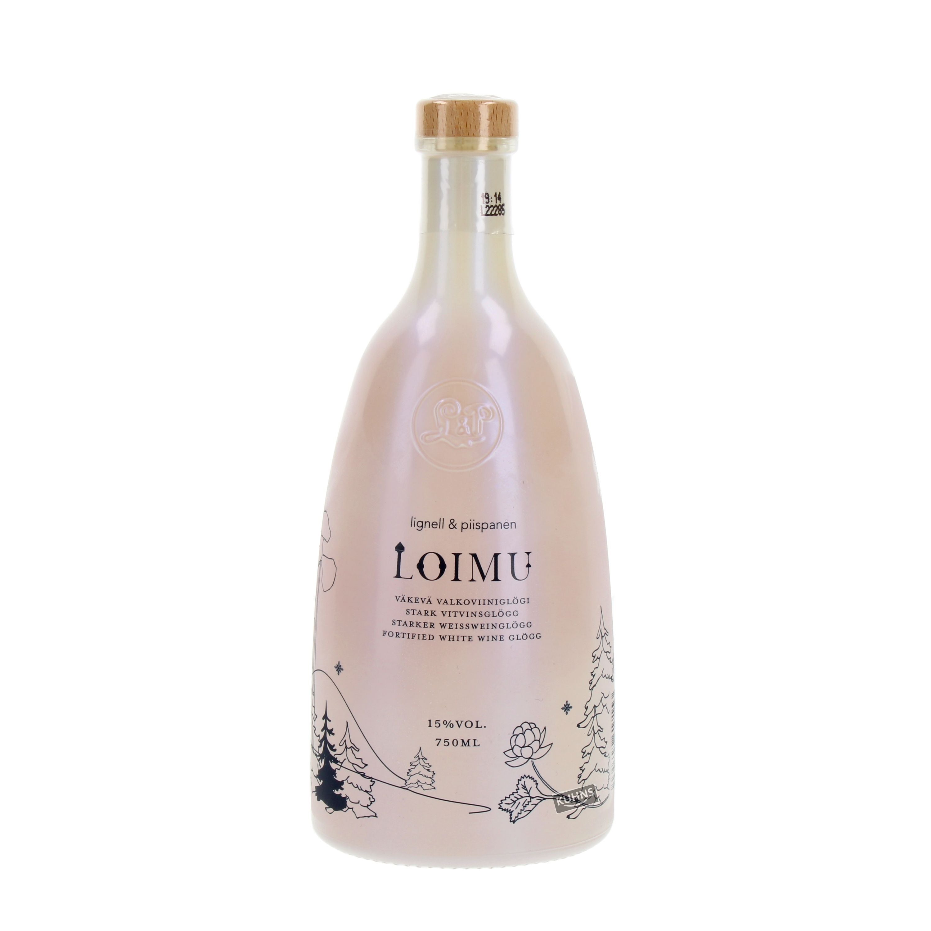 Loimu White mulled wine from Finland 0.75l, alc. 15% by volume