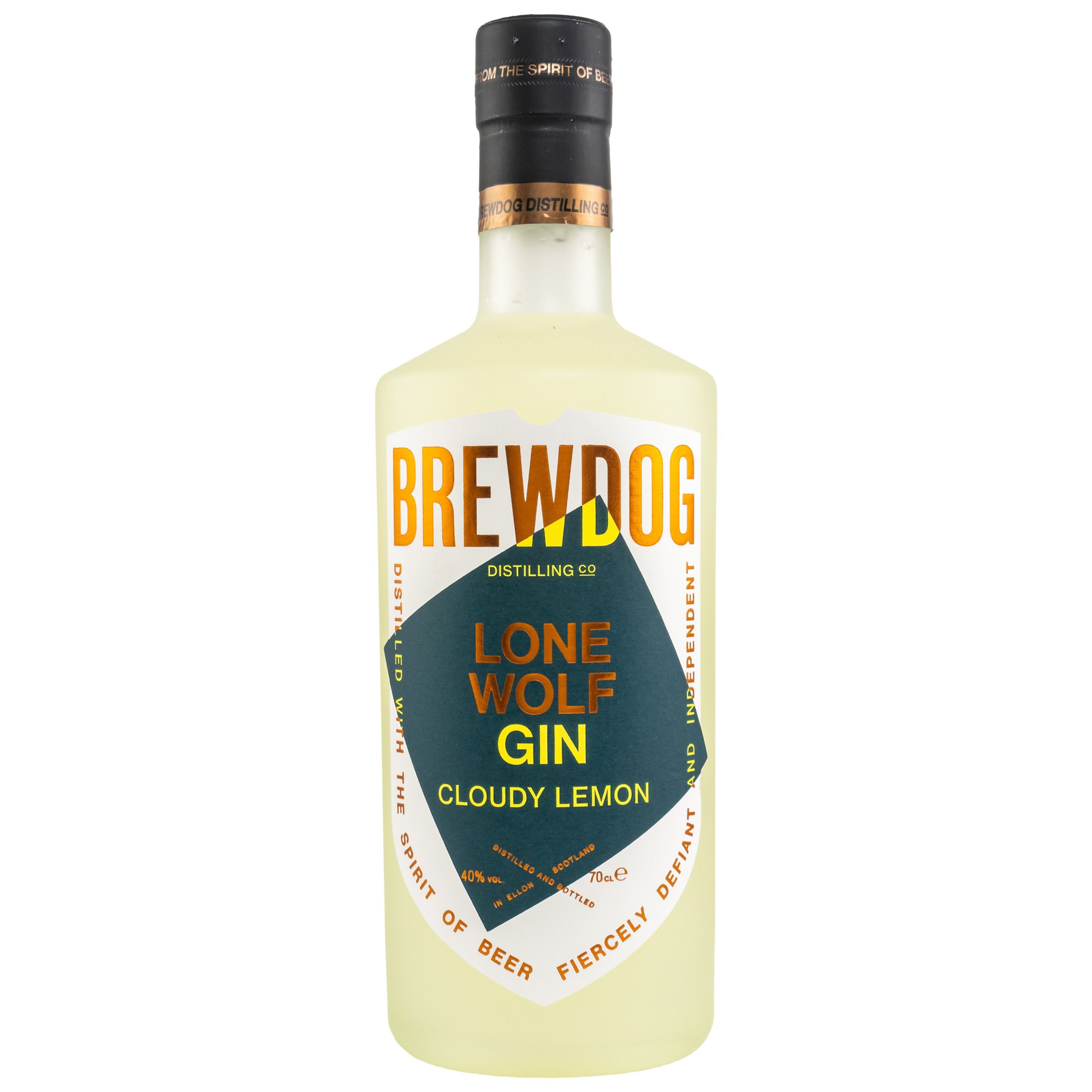 Lonewolf Cloudy Lemon Gin  0,7l, alc. 40 Vol.-%, Gin Schottland