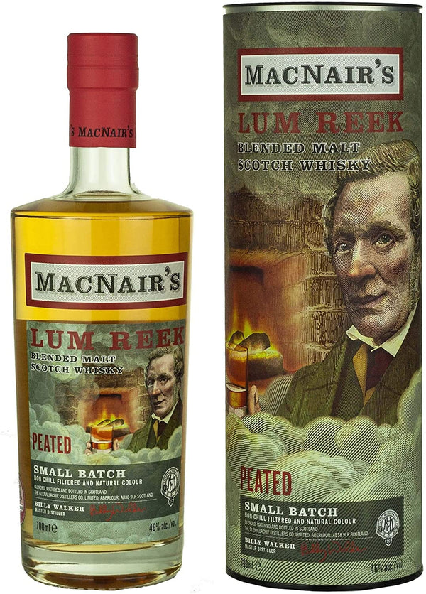 Macnair's Lum Reek Peated Blended Malt Scotch Whisky 0,7l, alk. 46 % tilavuudesta