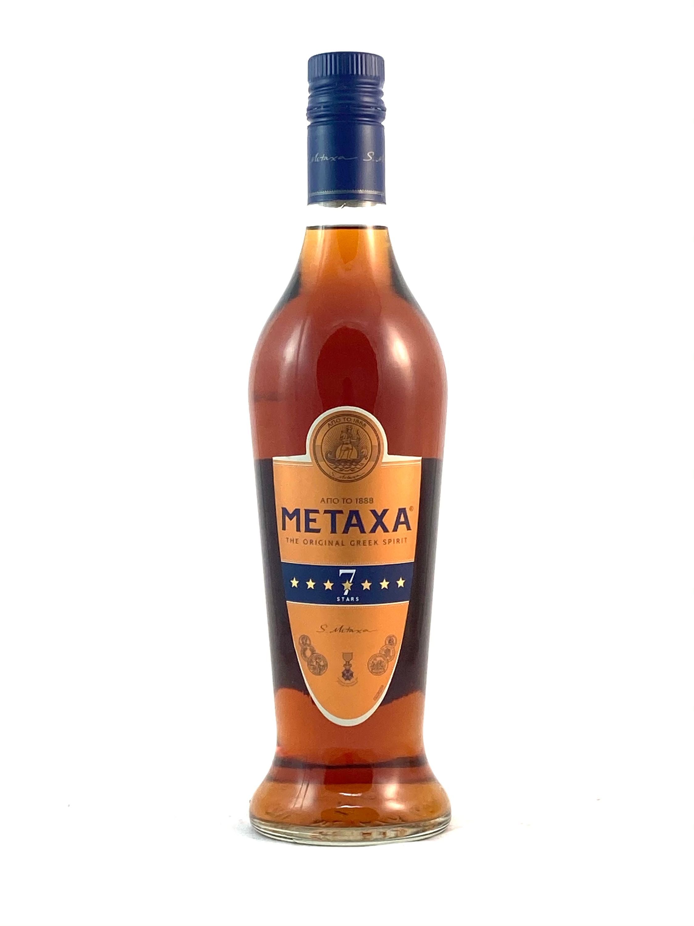 Metaxa 7 Sterne 0,7l, alc. 40 Vol.-%, Griechische Spirituose – Kuhns ...