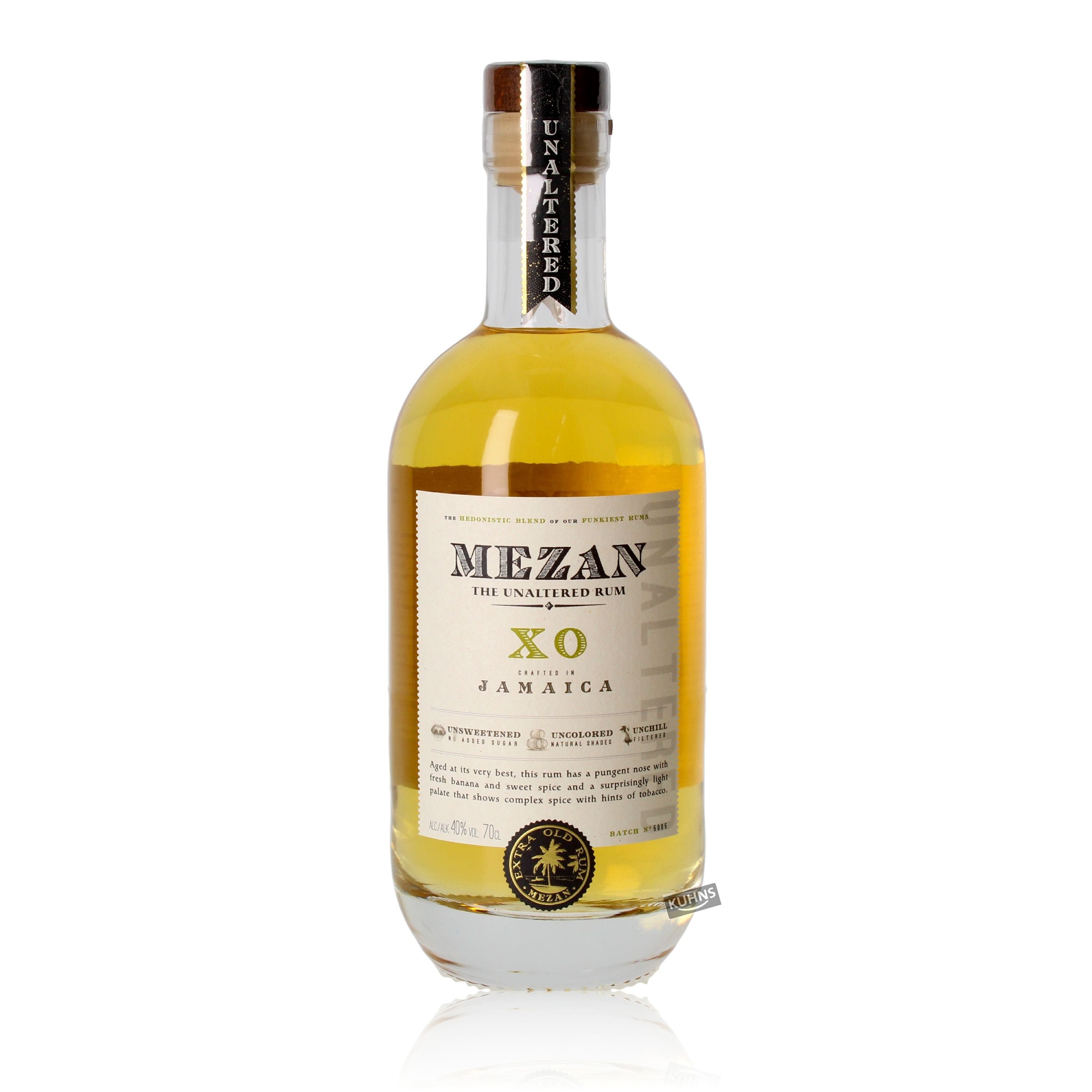 Mezan XO 0,7l, alc. 40 Vol.-%, Rum Jamaica