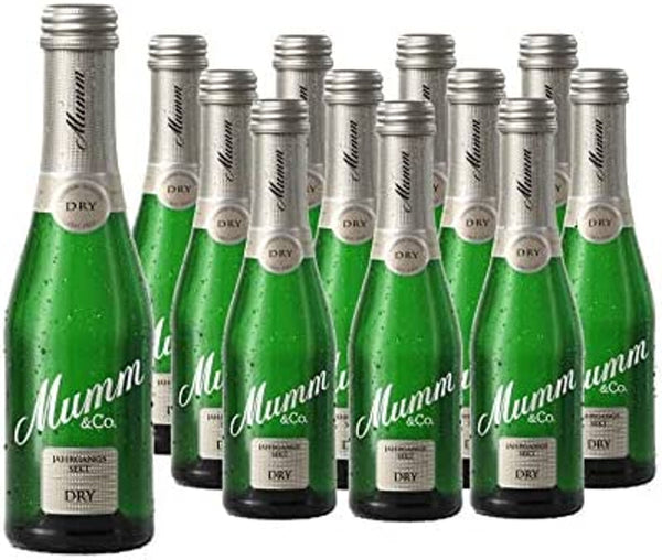 Mumm Dry 12x 0,2l, alk. 11,5 tilavuusprosenttia kuohuviiniä Saksa