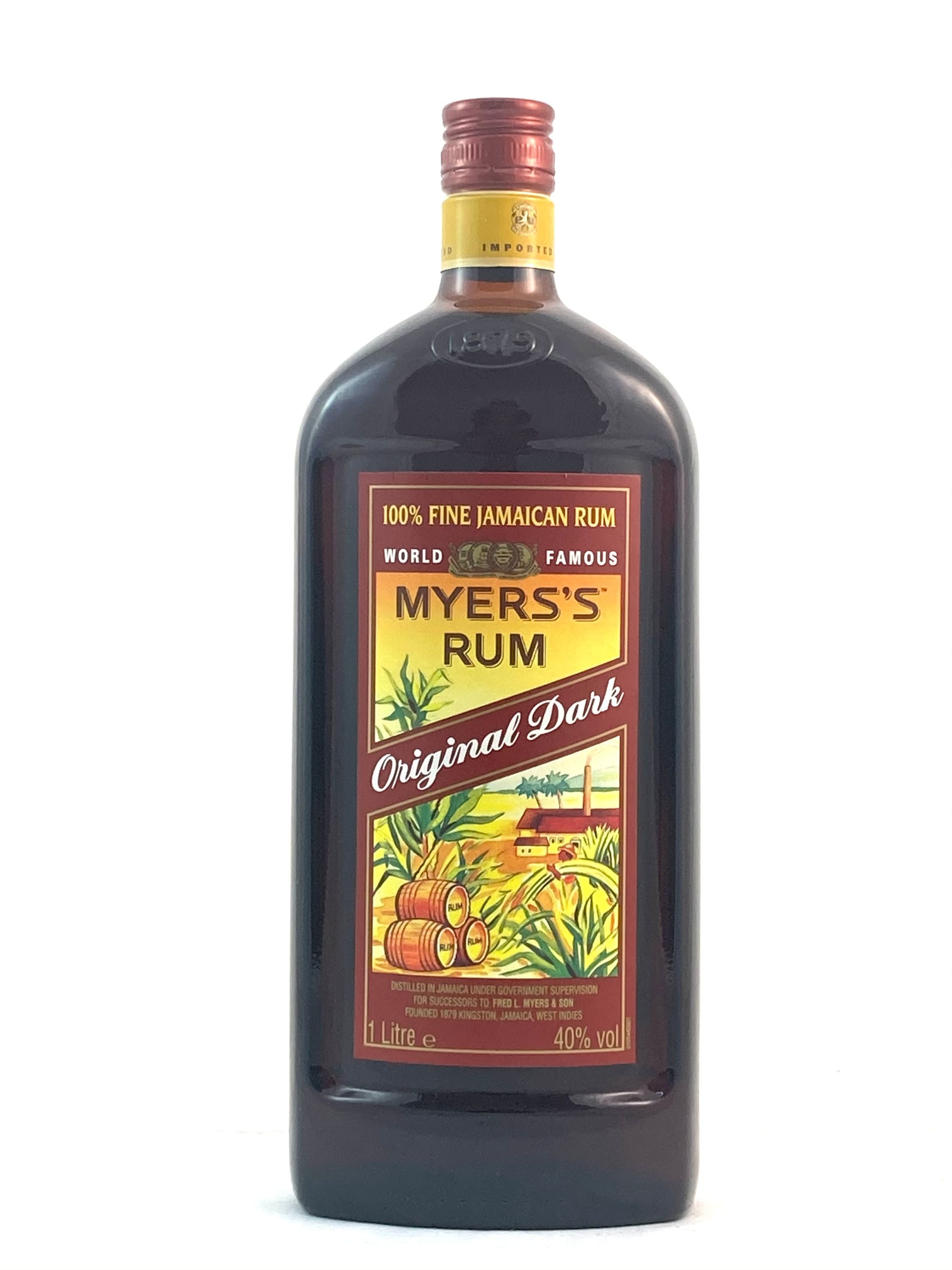 Myers's Original Dark Rum 1,0l, alc. 40 Vol.-%, Rum Jamaica
