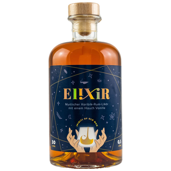 Old Man Elixir rommilikööri 0,5l, alk. 30 tilavuusprosenttia