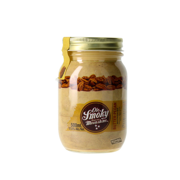 Ole Smoky Moonshine Butter Pekaanipähkinä 0,5l, alk. 17,5 tilavuusprosenttia.