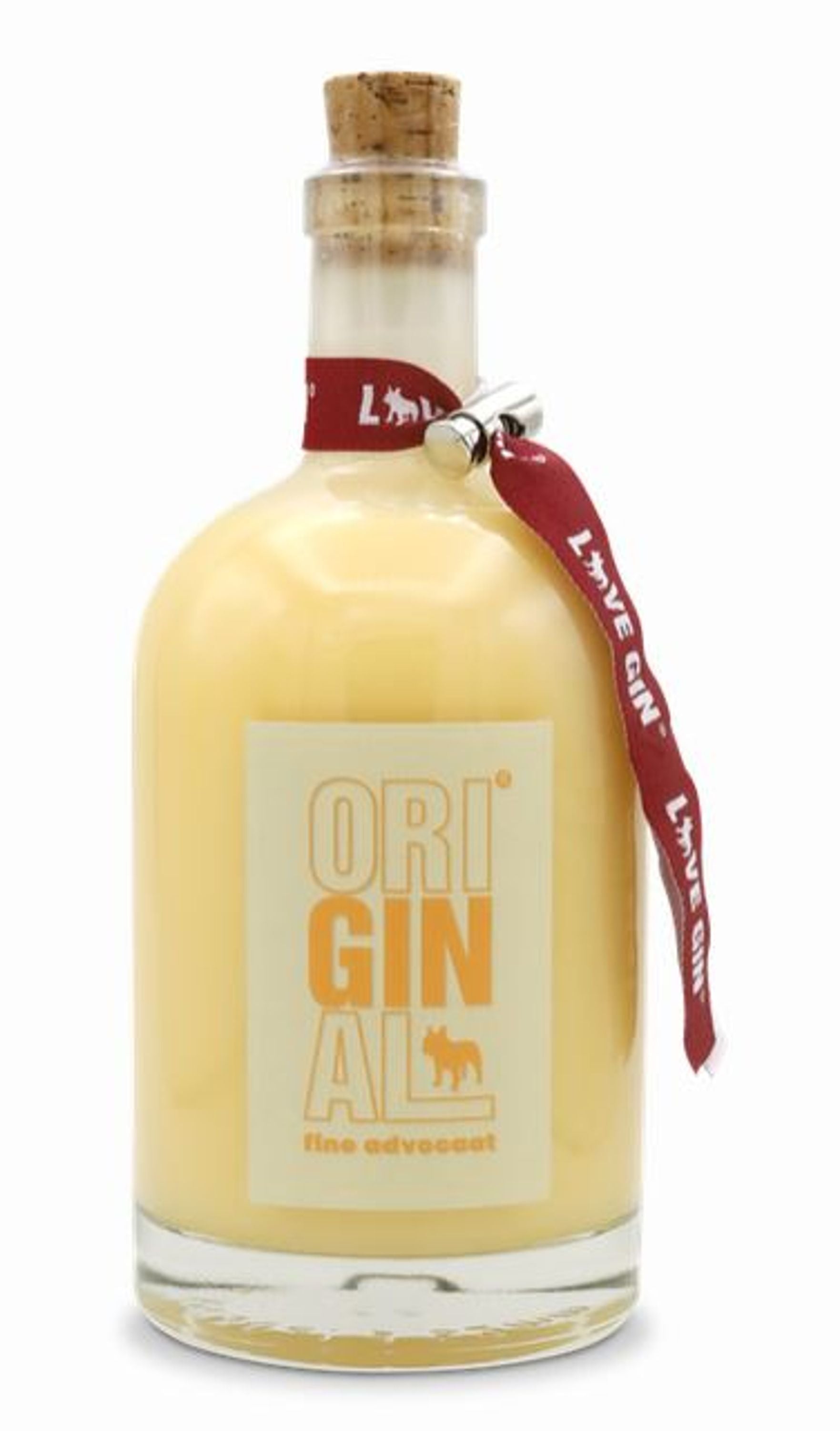Original Love Gin fine advocaat 0.5l, alc. 22% by volume, eggnog gin Germany