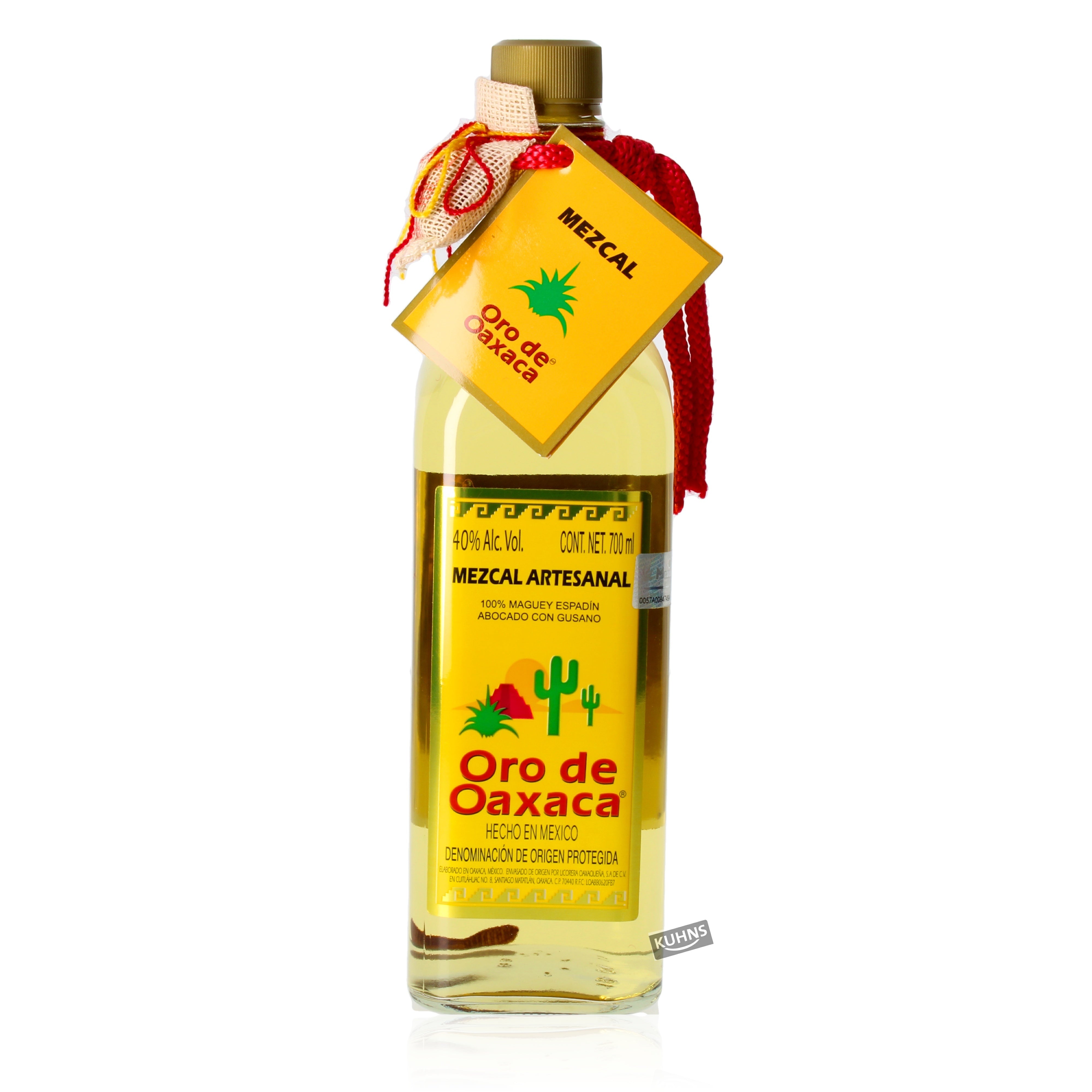 Oro de Oaxaca Mezcal 0,7l, alk. 40 % tilavuudesta