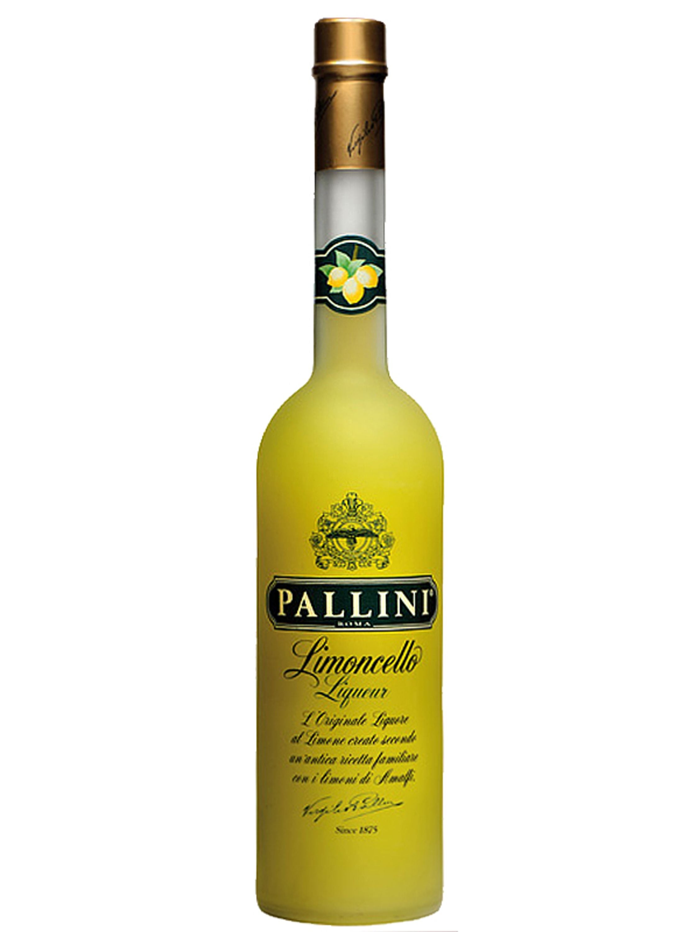Pallini Limoncello 0,5l, alk. 26 tilavuusprosenttia, sitruunalikööri Italia