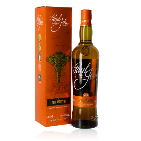 Paul John Nirvana Indian Single Malt 0,7l alk. 40 % tilavuudesta