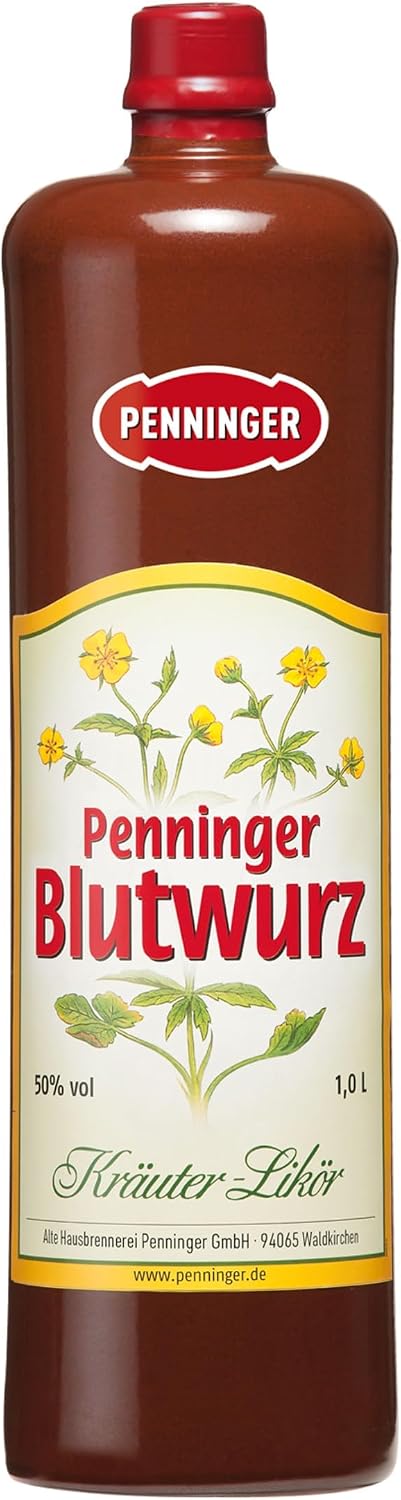Penninger Blutwurz Kräuter-Likör 1,0l, alc. 50 Vol.-%