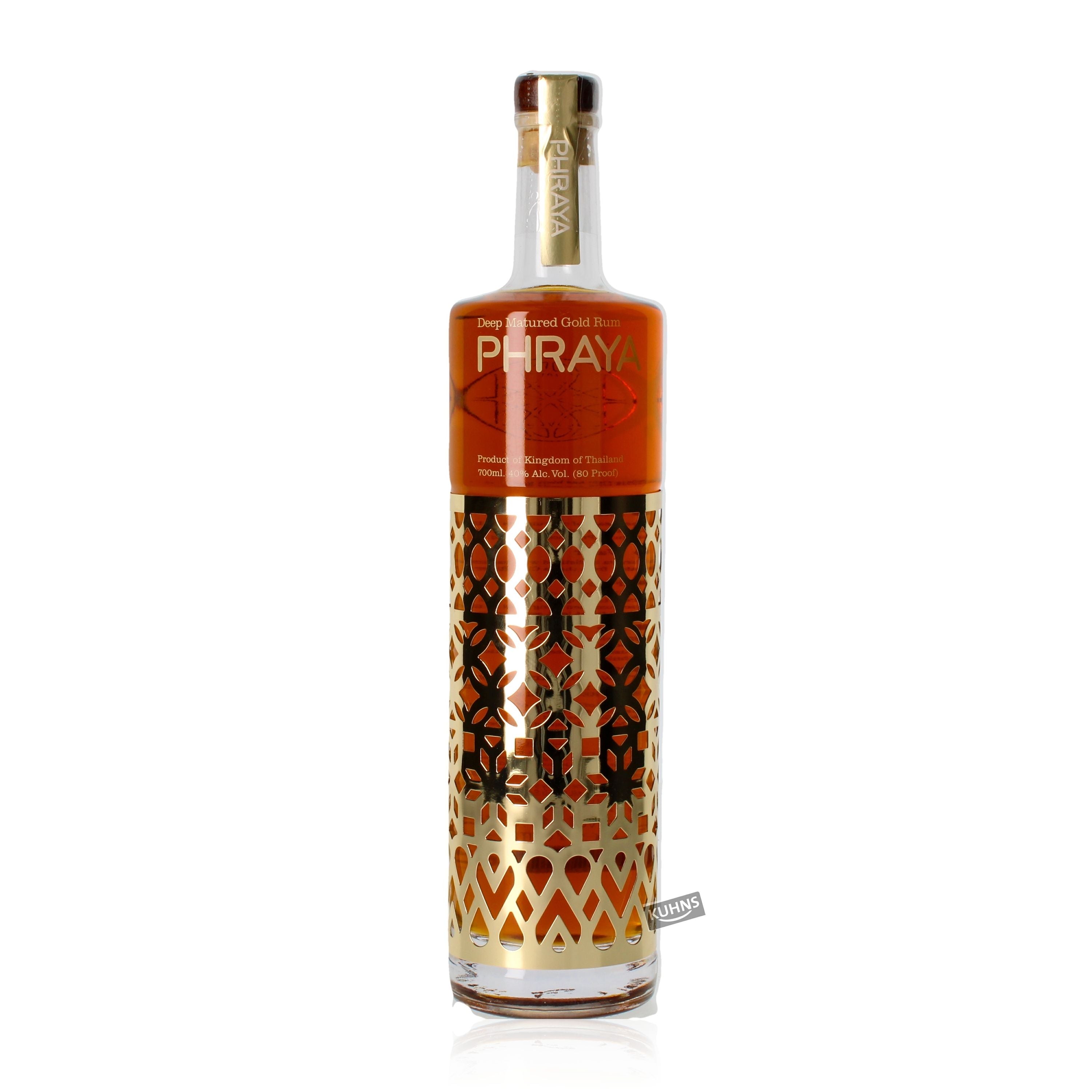 Phraya Gold Rum 0,7l, alc. 40 Vol.-%, Rum Thailand