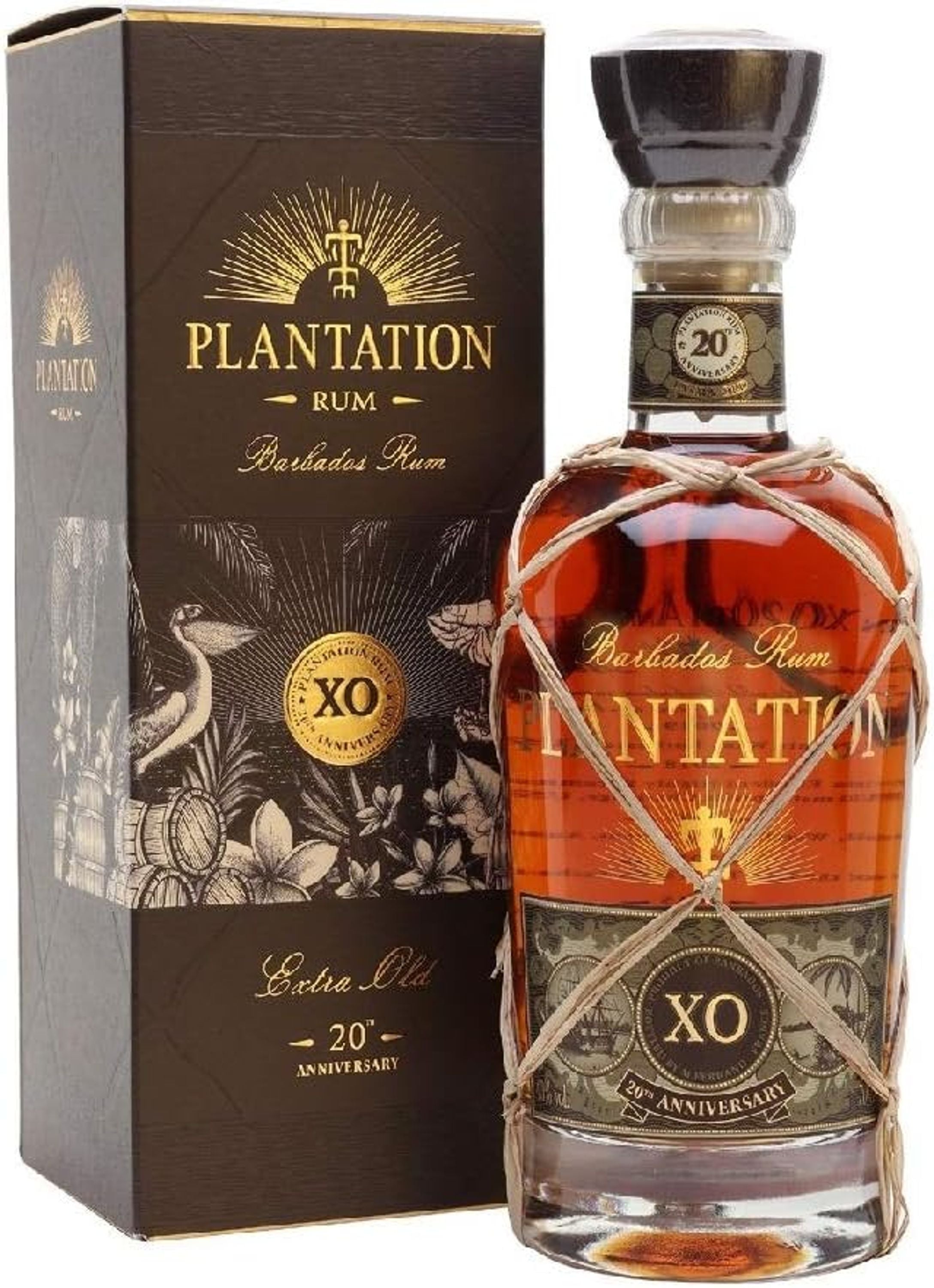 Plantation 20th Anniversary XO Rum Barbados 0,7l, alk. 40 % tilavuudesta