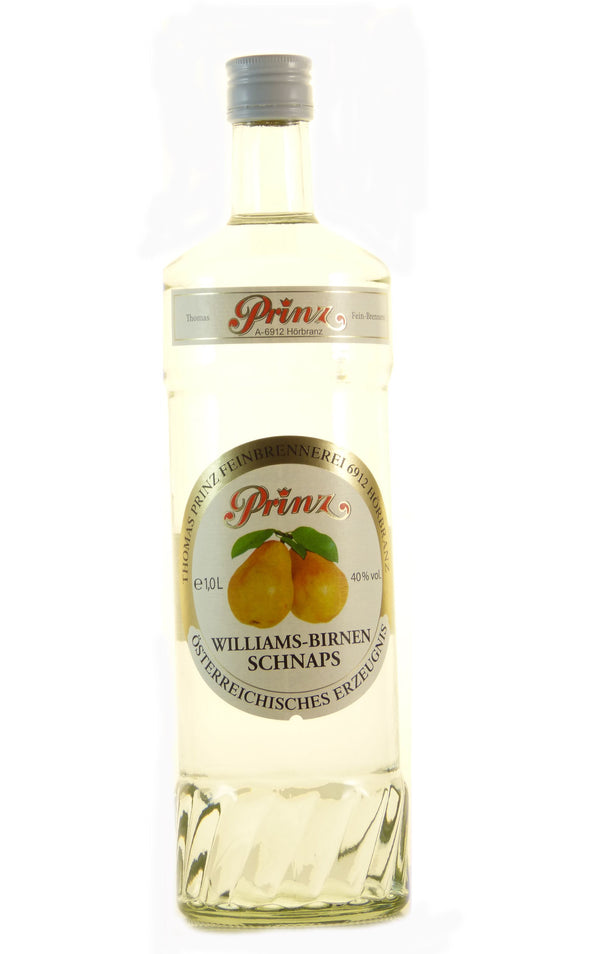 Prinz Williams Birnen Schnaps 1,0l, alc. 40 Vol.-%