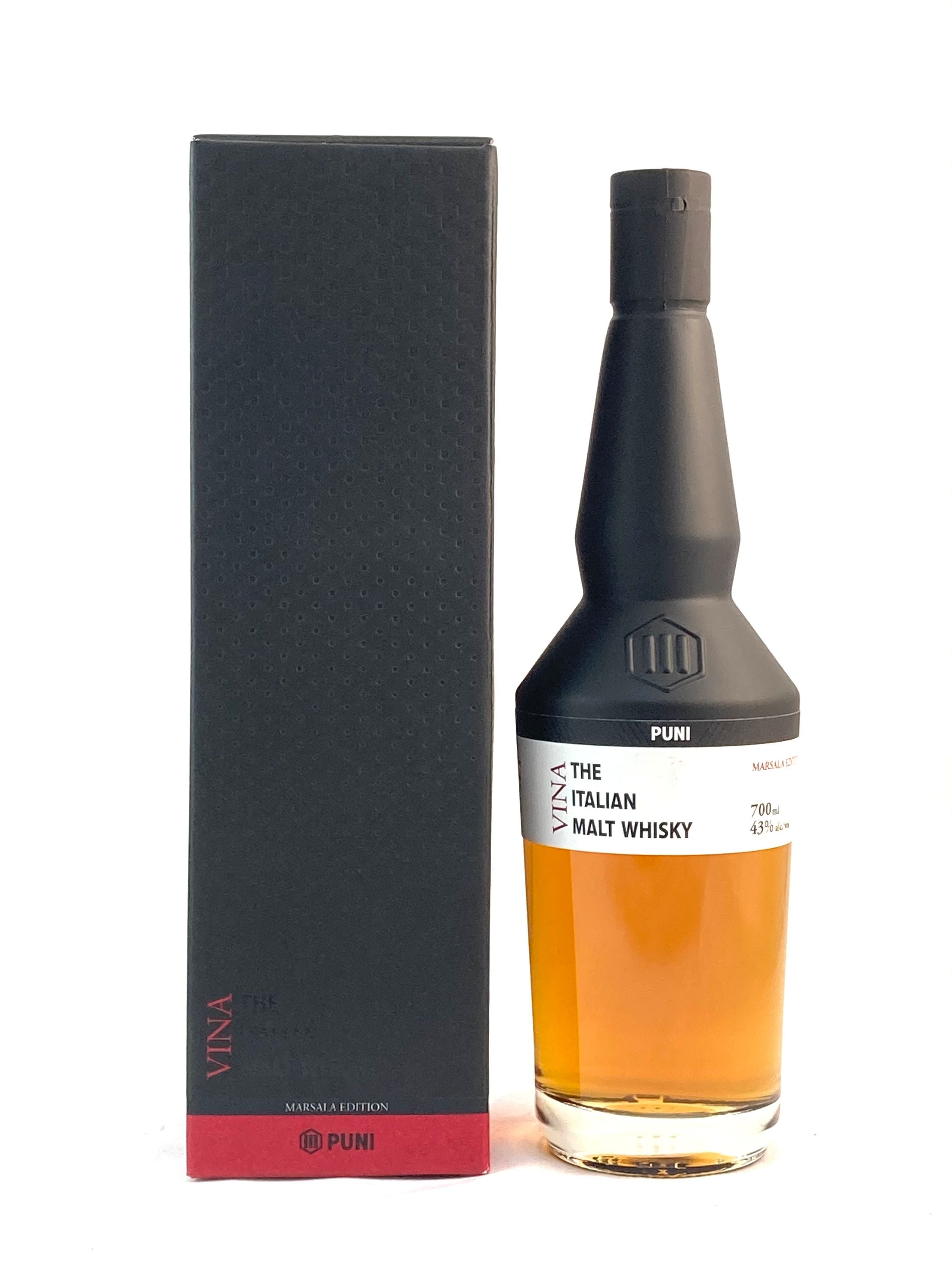 Puni Vina Marsala Edition Italian Malt Whisky, 0.7l, alc. 43% vol.