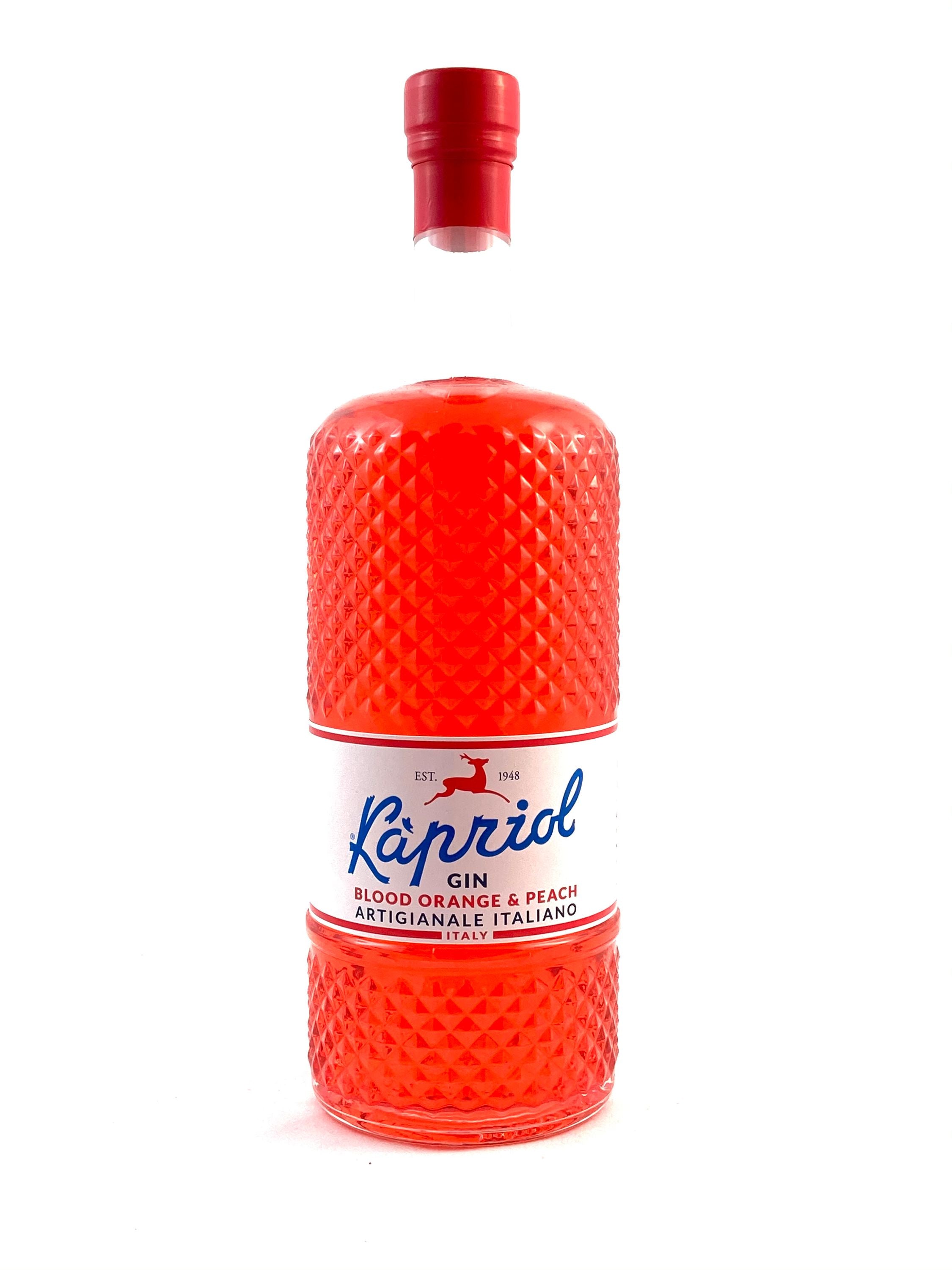 Kapriol Gin Blood Orange &amp; Peach 0.7l, alc. 40.7% vol. Gin Italy