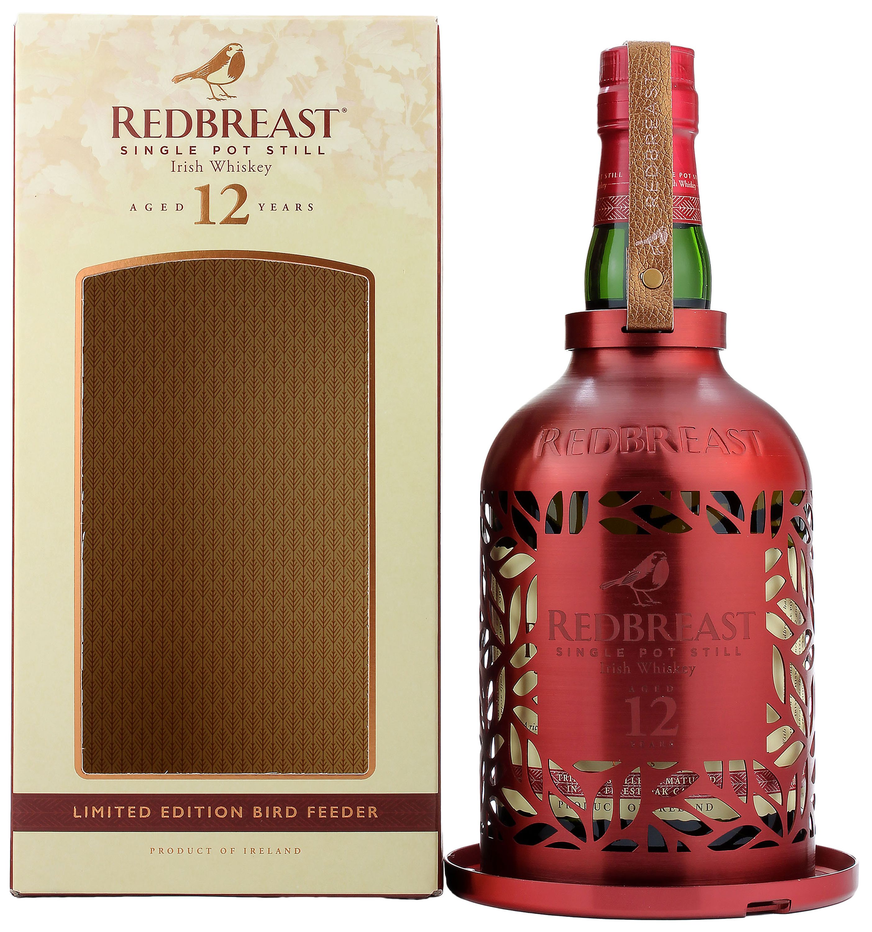 Redbreast 12 Years Bird Feeder Single Pot Still Irish Whisky 0,7l, alk. 40 % tilavuudesta