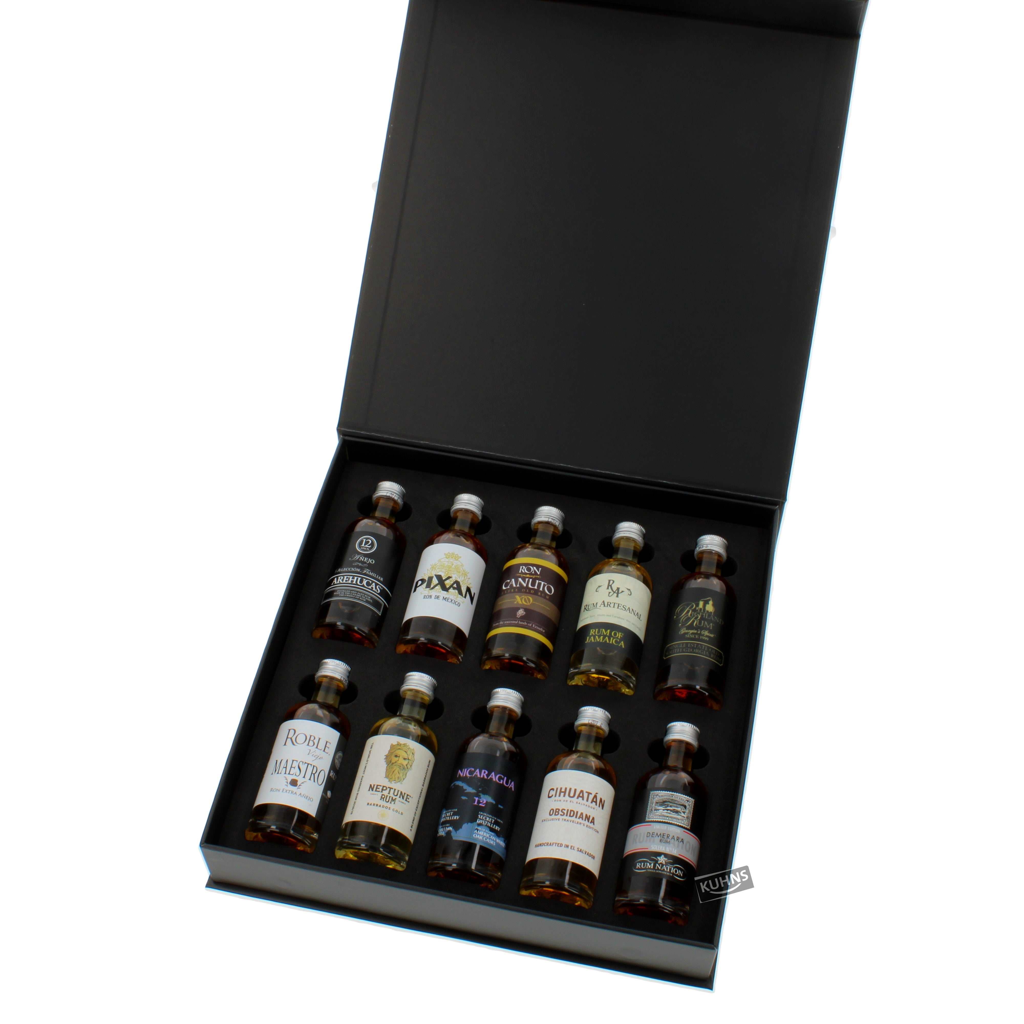 The Rum Box World Class Tasting Set #2, alc. 40.9% vol., 10x50ml