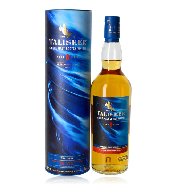 Talisker 8 vuotta erikoisjulkaisu 2024 0.7l, alk. 58,7 tilavuusprosenttia.