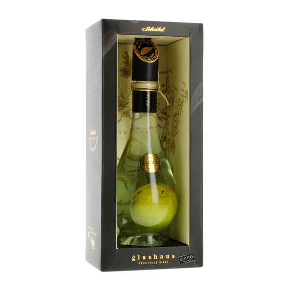 Scheibel Glashaus pear carafe 0.7l, alc. 40% by volume