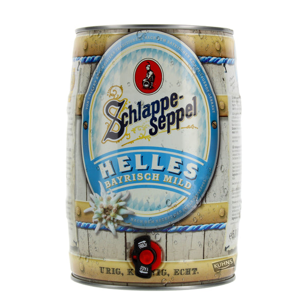 Schlappeseppel Helles Partyfass 5,0l, alc. 4,8 Vol.-%