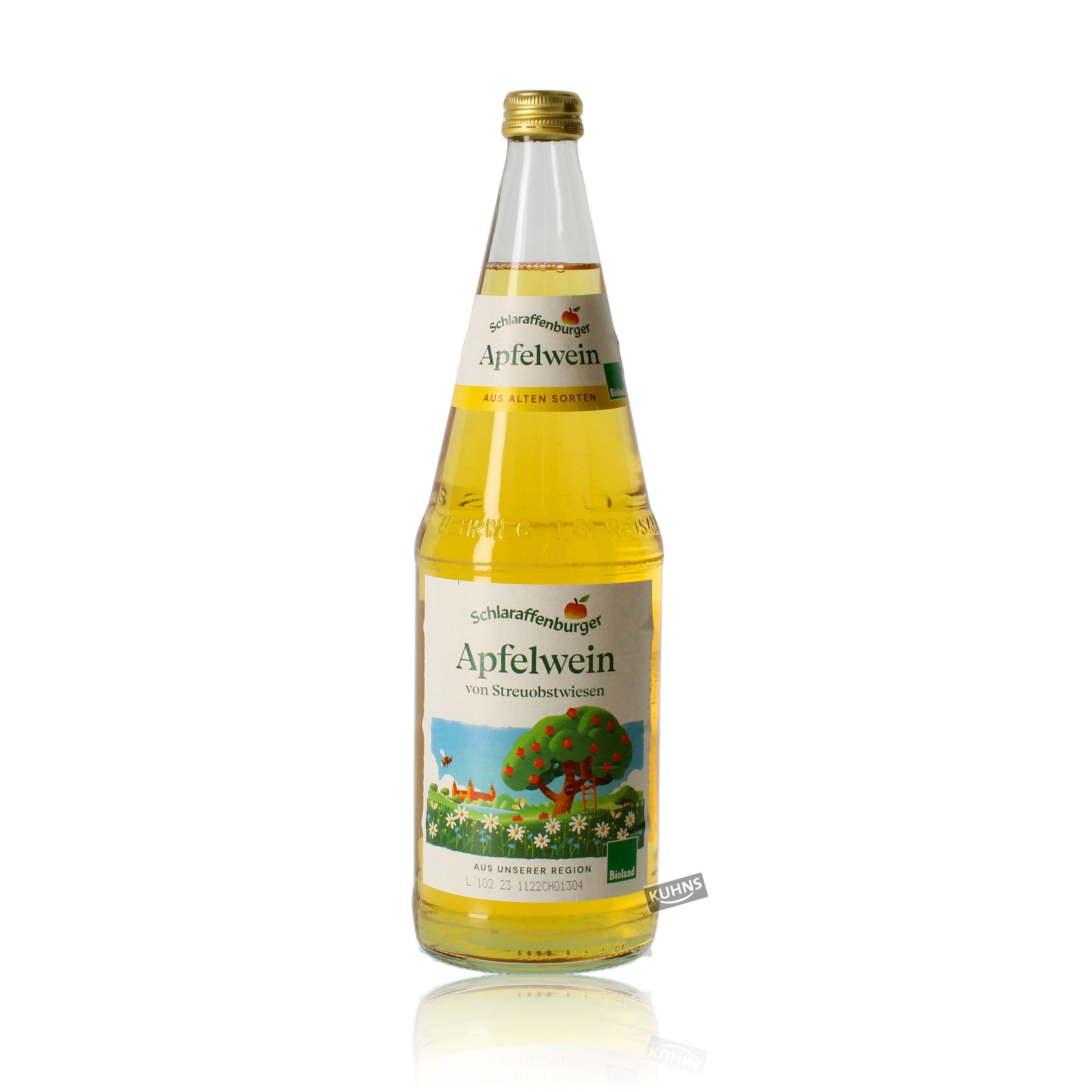 Schlaraffenburger apple wine 1.0l, alc. 5.5% by volume