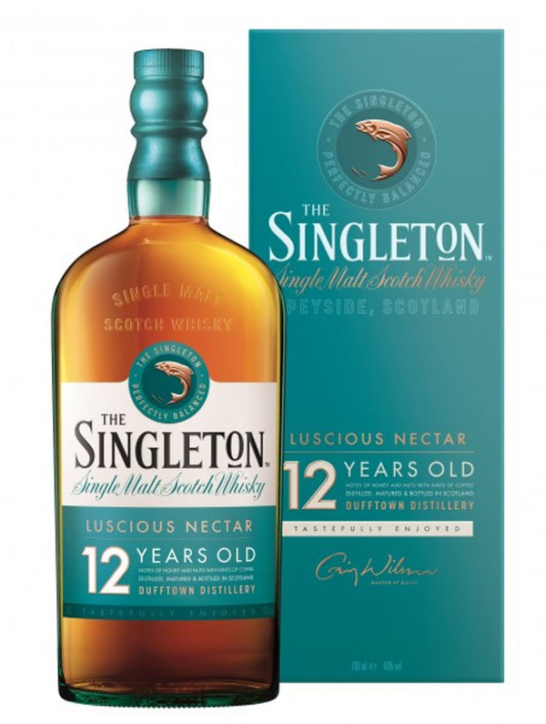 The Singleton of Dufftown 12 vuotta 0,7l, alk. 40 % tilavuudesta