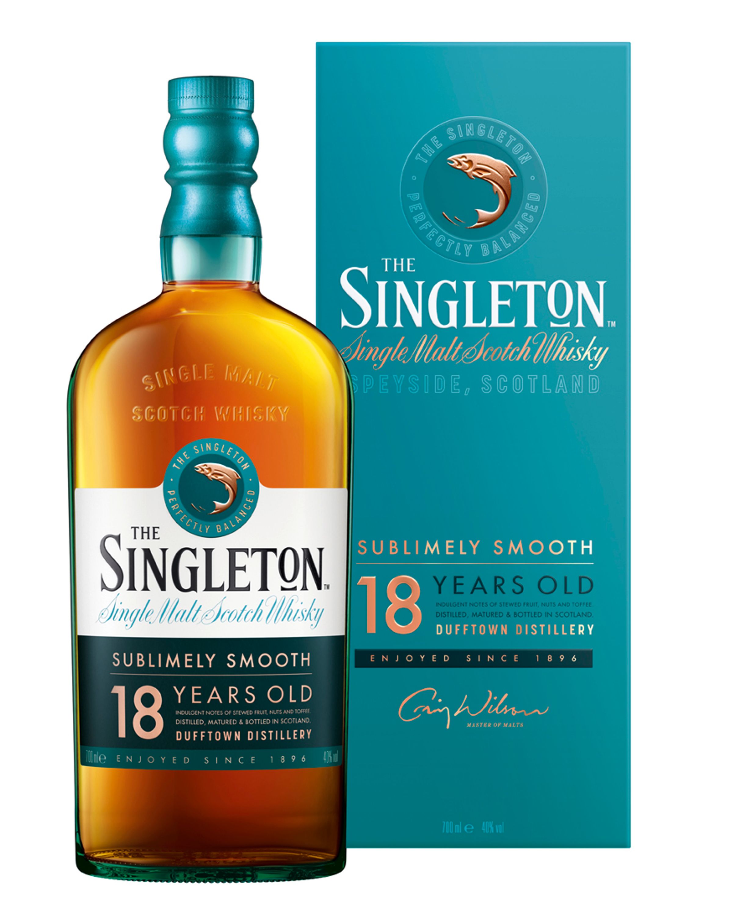 The Singleton of Dufftown 18 Years Speyside Single Malt Scotch Whiskey 0.7l, alc. 40% by volume