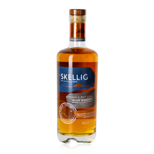 Skellig Triple Cask Single Pot Irish Whiskey 0.7l, 43% Vol.