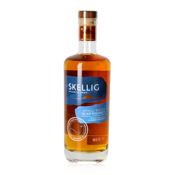 Skellig Small Batch PX Sherry Cask Finish 0.7, alk. 40 tilavuusprosenttia