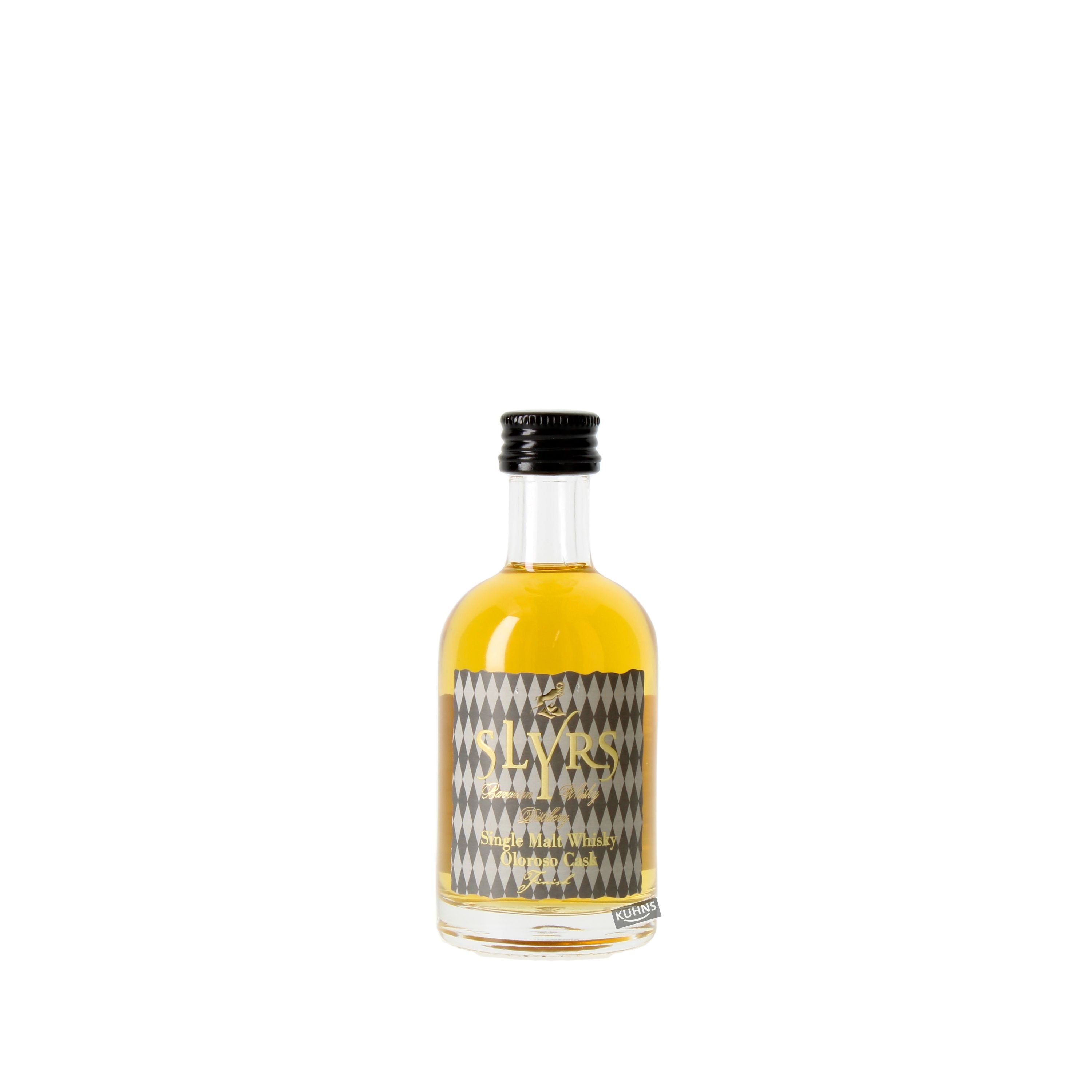 Slyrs Single Malt Oloroso Cask Whisky Miniature 0,05l, alk. 46 % tilavuudesta,