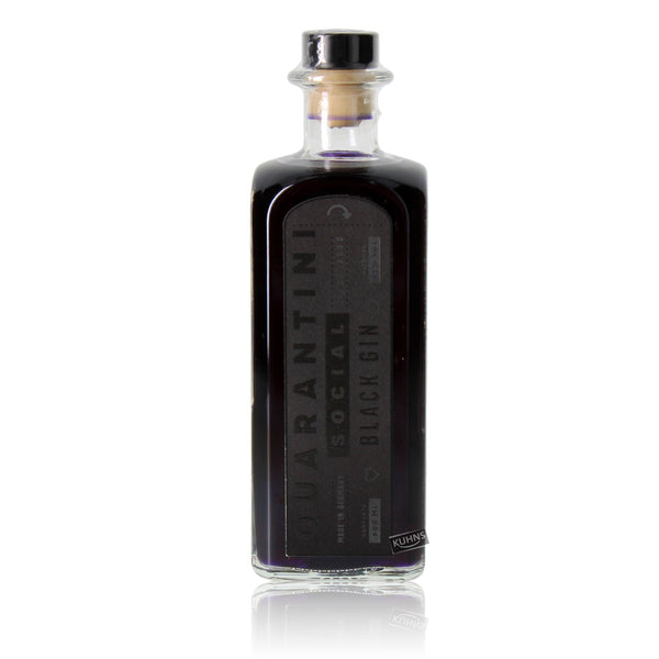 Quarantini Social Black Gin 0,5l, alk. 42 tilavuusprosenttia, Gin Germany