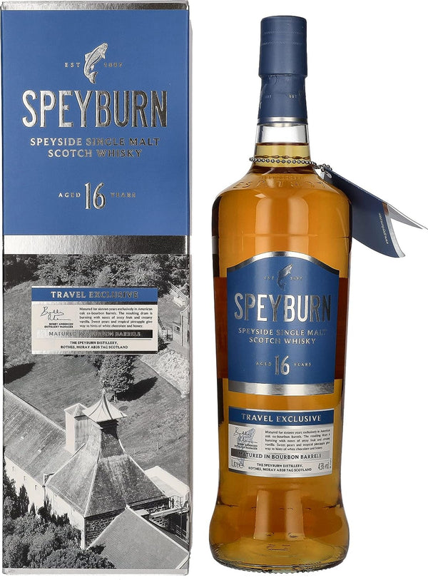 Speyburn 16 Years Speyside Single Malt Scotch Whiskey 1.0l, alc. 43% by volume