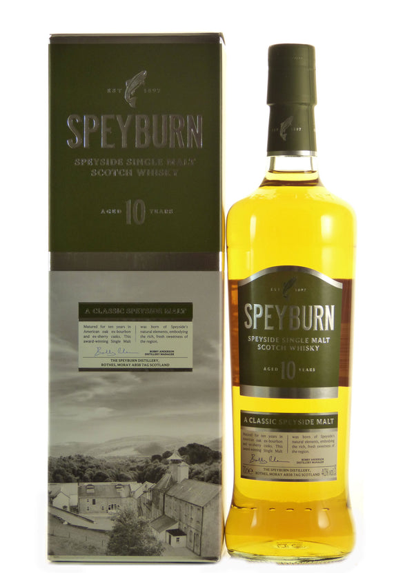 Speyburn 10 Years Speyside Single Malt Scotch Whiskey 0.7l, alc. 40% by volume